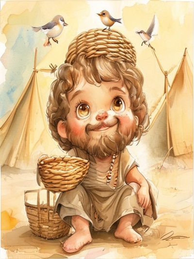 떡 굽는 관원장 캐릭터