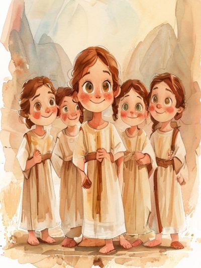 슬로브핫의 다섯 딸 캐릭터